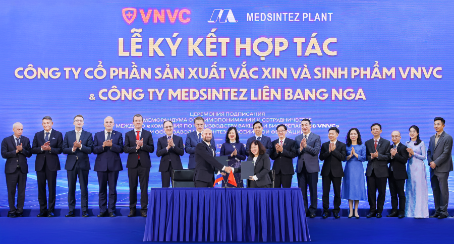 Nga sẽ chuyển giao công nghệ sản xuất thuốc, vắc xin thế hệ mới cho Việt Nam